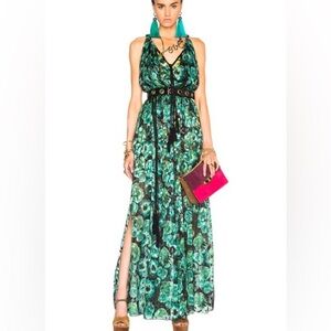 Lanvin reversible Floral Maxi Dress